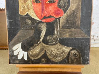 Henri - Man with Red Mask, 1968
Oil on canvas...