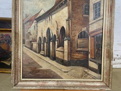 C.K. Vanaulinbor - Old street
Oil on canvas...