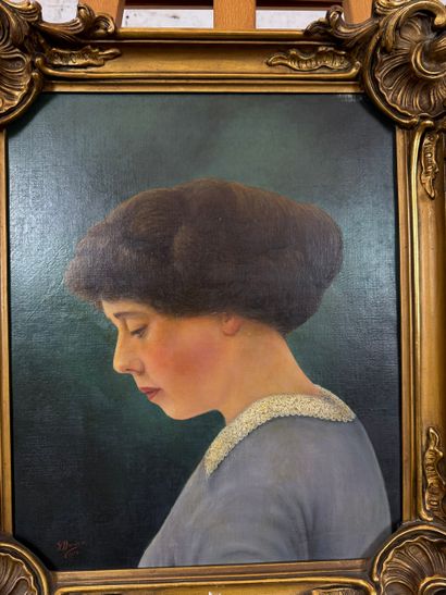 Portrait of a Woman (1914)
Oil on canvas...