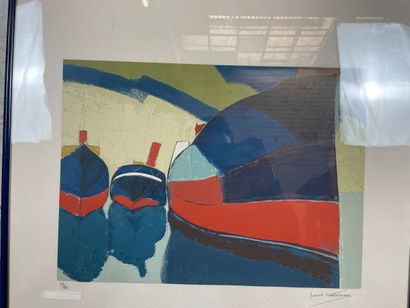 Frank Mortelmans (1898-1986) - Boats
Color...