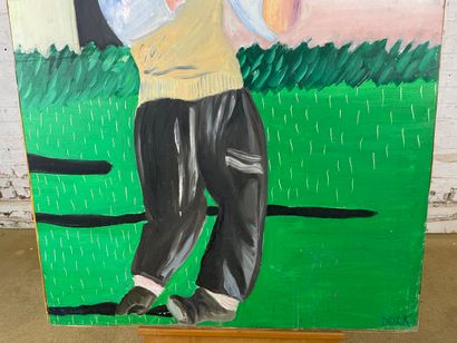 Marianne Dock - Golf extra, 1971
Oil on canvas...