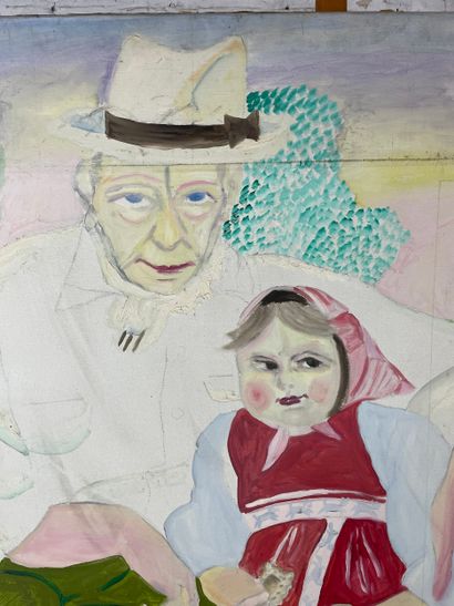 Marianne Dock - Do you have the time?
Oil...