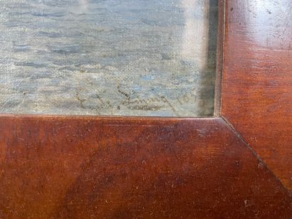 Sailboat at sea - 1853
Oil on canvas depicting...