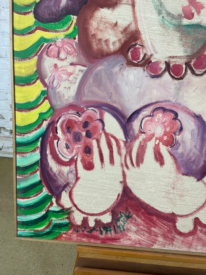 Marianne Dock - Stylized female composition,...