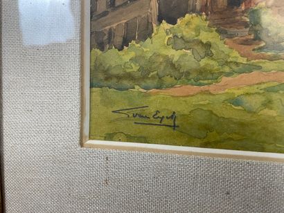 Country house
Watercolor depicting a rural...