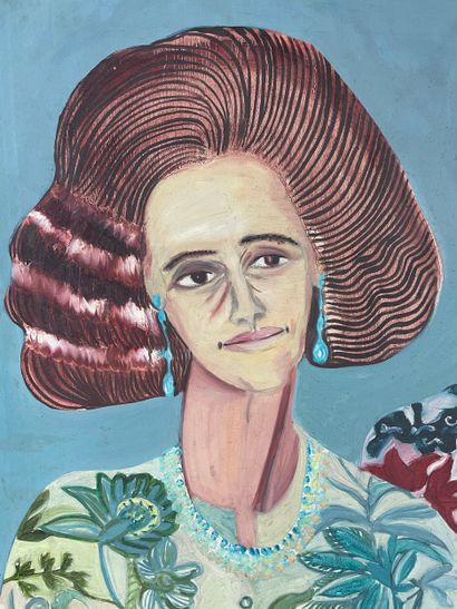 Marianne Dock - Royal couple (1976)
Oil or...