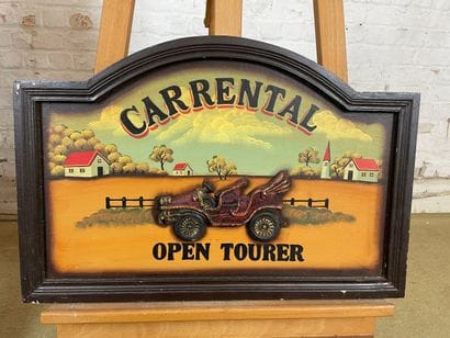 Billboard - Car Rental Open Tourer 
Decorative...