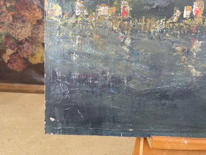 Mountain landscape - XX century
Oil on isorel...