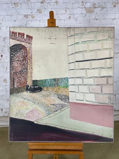 Marianne Dock - The Tower of the Hanged
Oil...
