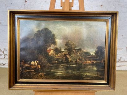 John Constable (1776-1837), after - The White...
