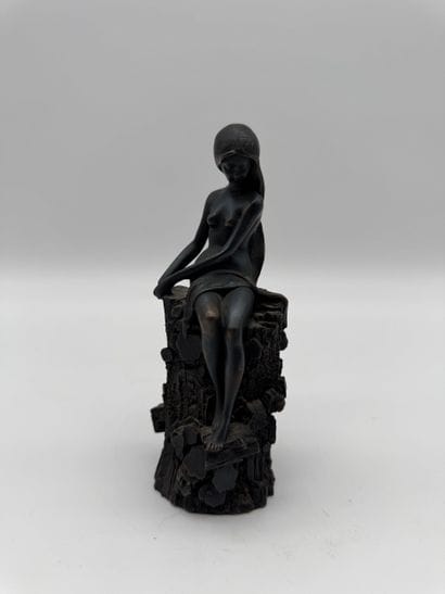 Giovanni Schoeman (1940-1980) - Wood Nymph
Bronze...