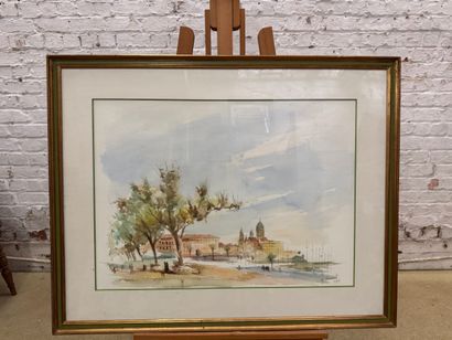 F. Lessart - Saint Raphaël (1984)
Watercolor...