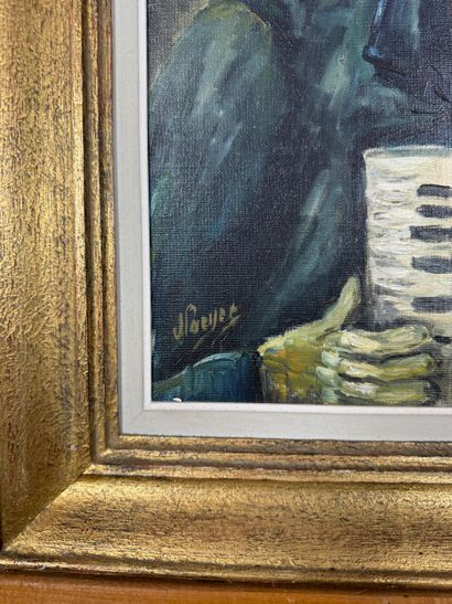 Noeyee - Clown with accordion
Painting depicting...