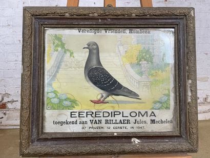 Poster - Eerediploma colombophile - 1947
Poster...