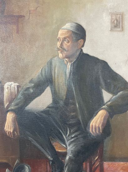 Portrait of a Man in an Interior, 1915
Oil...