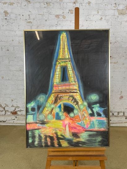 Marianne Dock - Eiffel Tower
Pastel on paper...