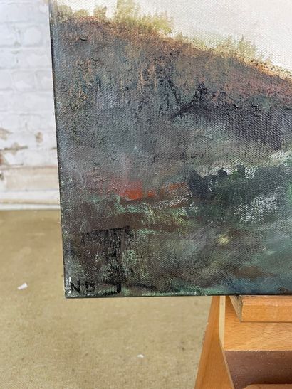 Nicolas David - Light / Storm
Oil on canvas...