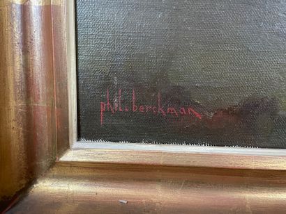 Philémon Berckman (1913-1994) - Old mill...