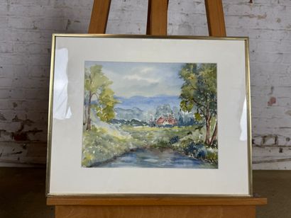 F. van Bronfiles - Composition to be identified
Watercolor...