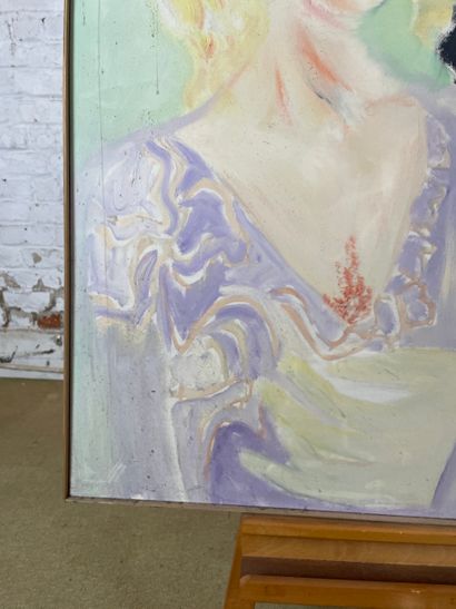 Marianne Dock - Assorted Couple, 1973
Oil...