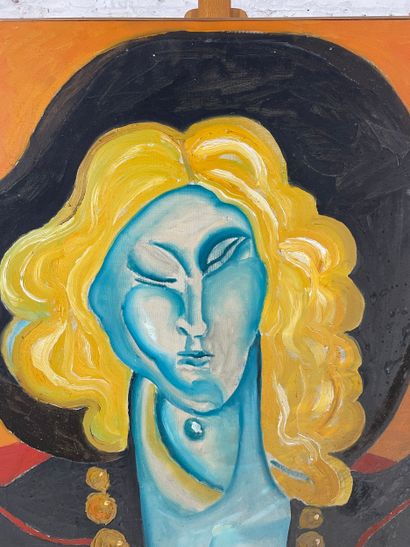 Marianne Dock - Cousin, 1971
Oil on canvas...