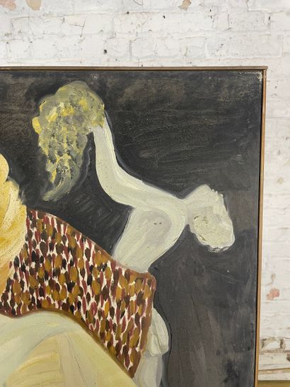 Marianne Dock - Blonde woman with marine...