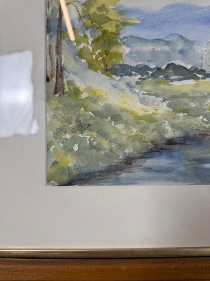 F. van Bronfiles - Composition to be identified
Watercolor...