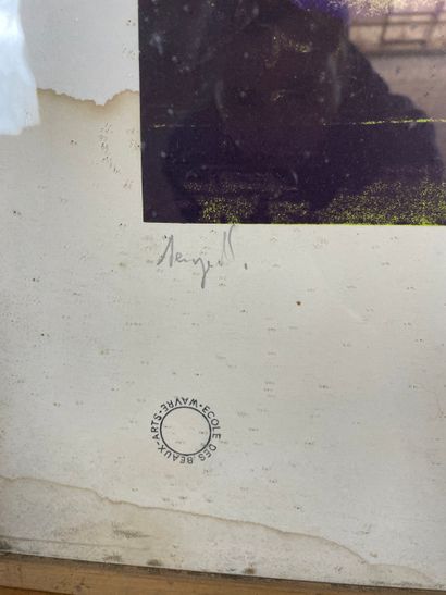 Seiyell - Face
Printed artist's proof representing...