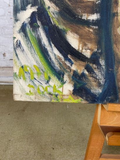 Marianne Dock - Composition visage (1971)
Oil...