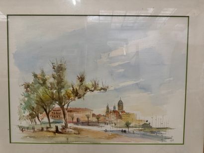 F. Lessart - Saint Raphaël (1984)
Watercolor...