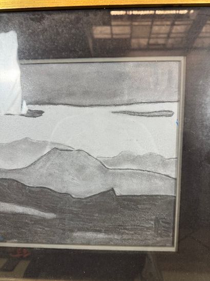 Gérard Laurer - Abstract mountain landscape...
