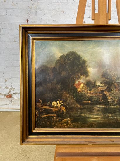 John Constable (1776-1837), after - The White...