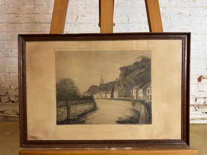 Abanse - Couvin
Engraving depicting a view...