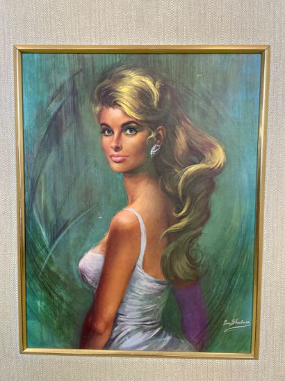 After Lou Shabner - Ursula (Pin-up model)
Color...