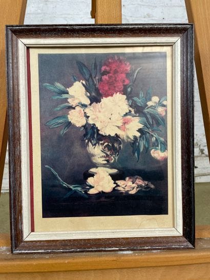Edouard Manet (after) - Vase of Peonies
Color...