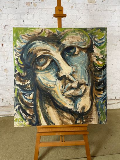 Marianne Dock - Composition visage (1971)
Oil...