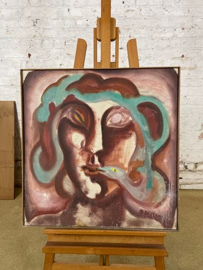 Marianne Dock - Medusa, 1971
Oil on canvas...