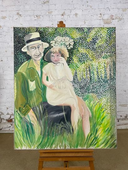 Marianne Dock - The umbel
Oil on canvas depicting...