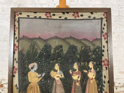 Kishangarh school (India), after Nagari Das...