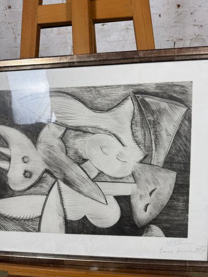 Javier Vilató (1921-2000) - Dancing couple...