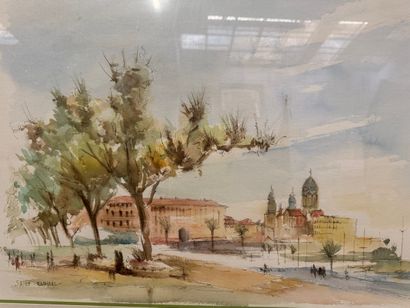 F. Lessart - Saint Raphaël (1984)
Watercolor...