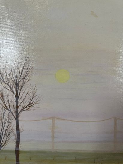 Mélanie Daniels - Sunrise in the fields
Oil...
