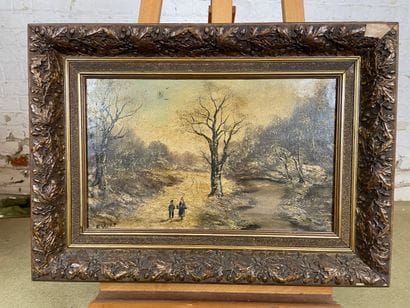 Dewit (19th century) - Animated woodland...