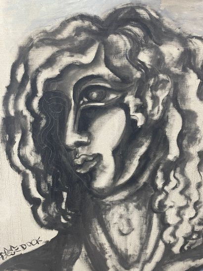 Marianne Dock - Portrait of a Woman, 1977
Oil...