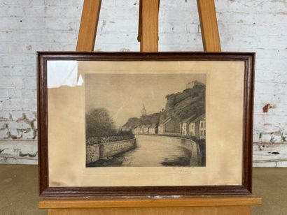 Abanse - Couvin
Engraving depicting a view...