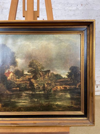 John Constable (1776-1837), after - The White...