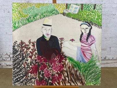 Marianne Dock - Composition of a couple in...