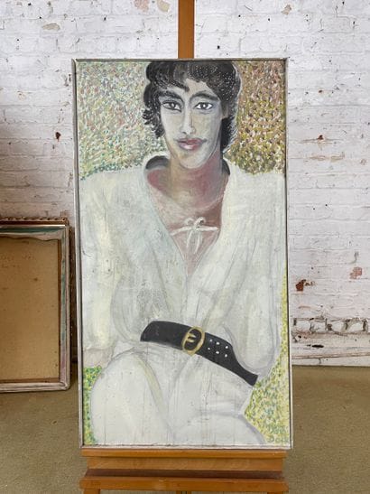 Marianne Dock - Dark (portrait of Marco),...