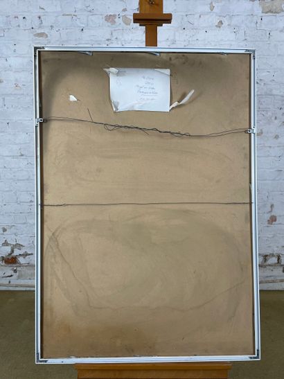 Marianne Dock - Portrait de félin, 2000
Acrylic...