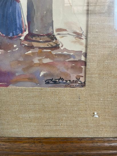 Guillermo Mancilla (20th) - View of Cusco...